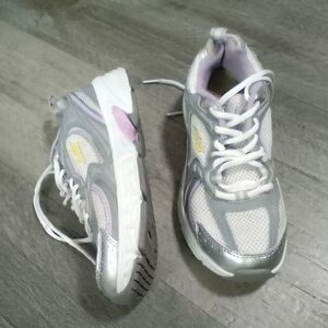 Avia' Silver and Lavender Sneakers